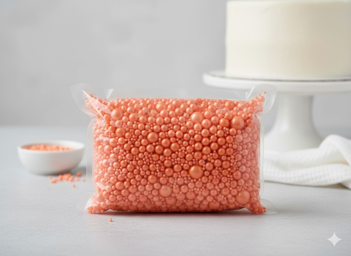 سكر حبيبات لولو ملونة