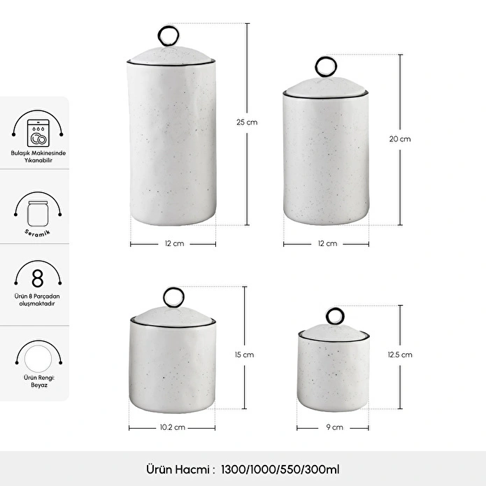 كاراجا طقم توابل لينا 4 قطع