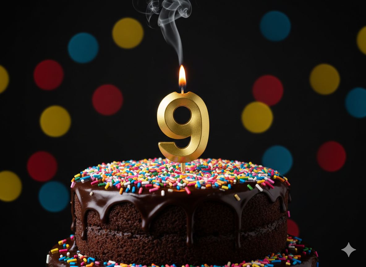 شمع ارقام صغير