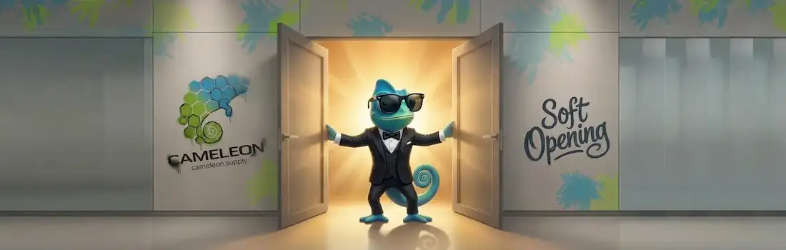 Soft Opening Cameleon Supply